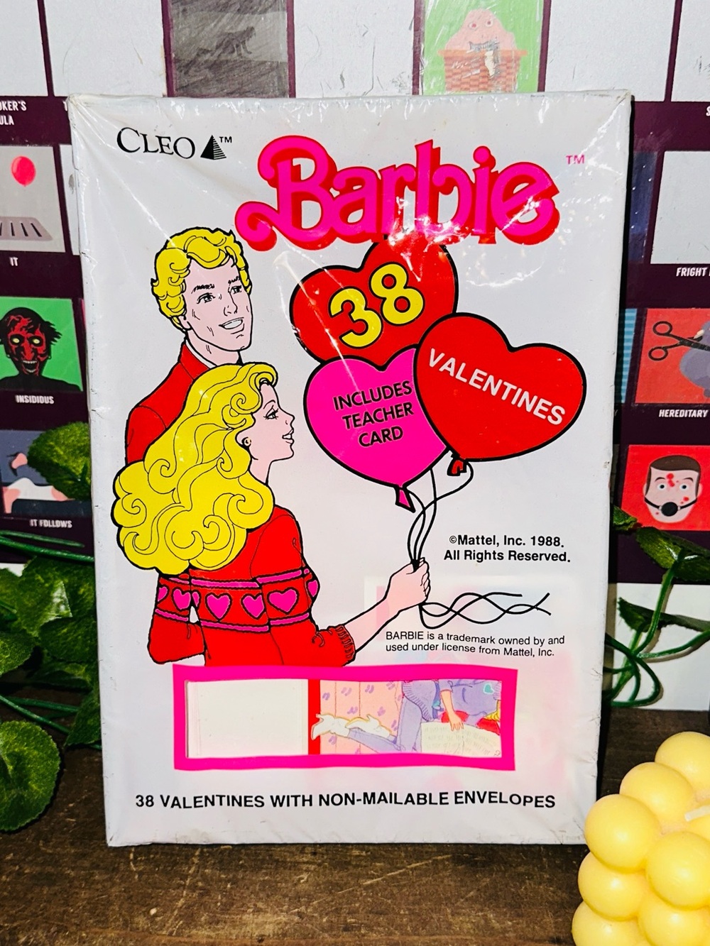 Vintage Barbie Cleo Mattel 80’s Valentines Valentine’s Day Cards